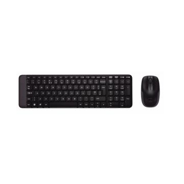 Kомплект клавиатура и мишка Logitech MK220 920-003161 US Layout безжични