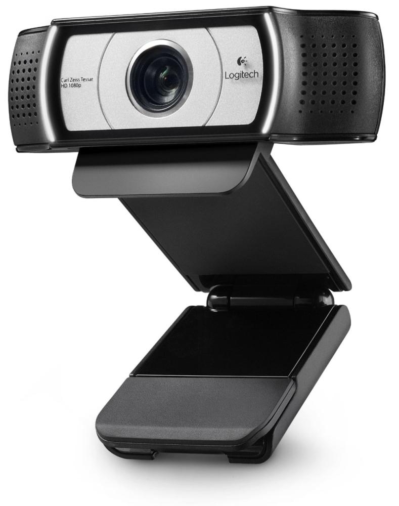 Уебкамера Logitech C930e Webcam, Full HD, Autofocus, Built-in mic, 90° FoV, Black