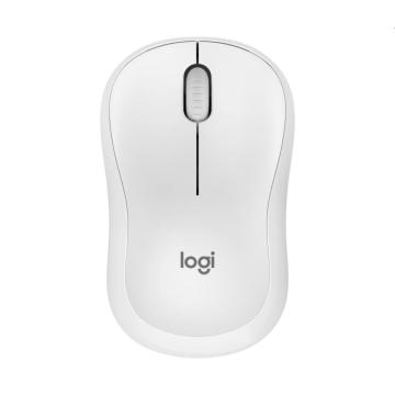 Безжична мишка Logitech M240 Silent Bluetooth 910-007120 - бяла