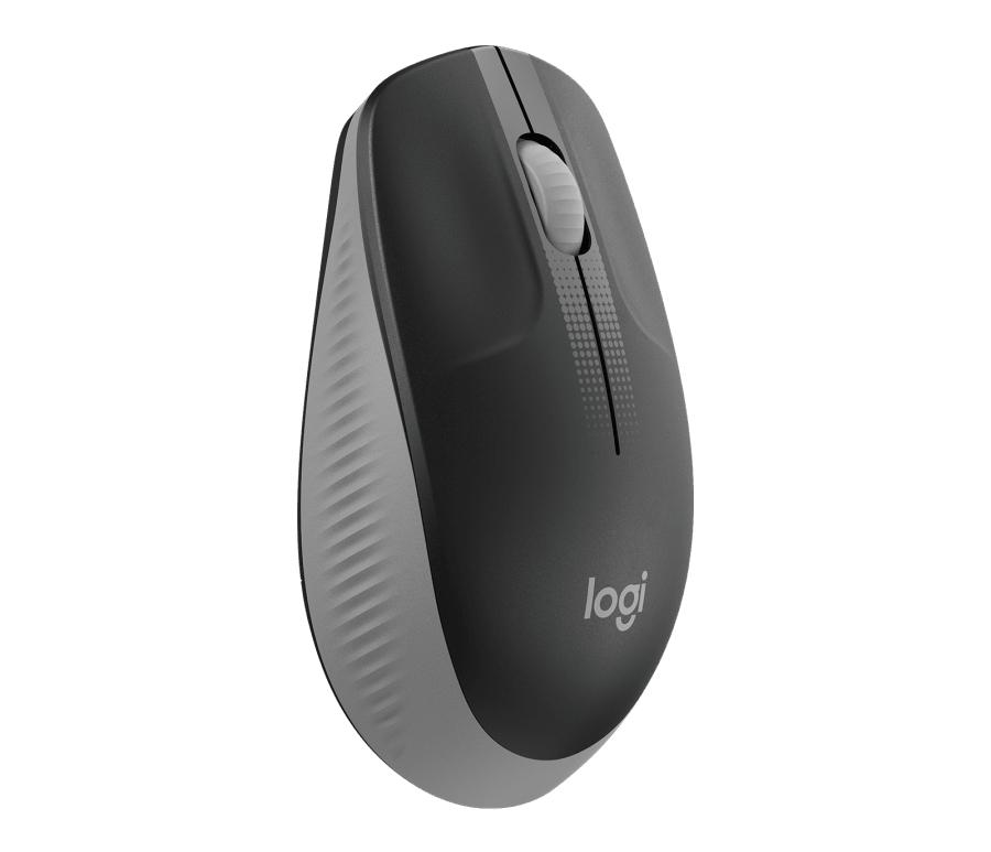 Безжична мишка Logitech M190 Full-Size сиво-черна 910-005906