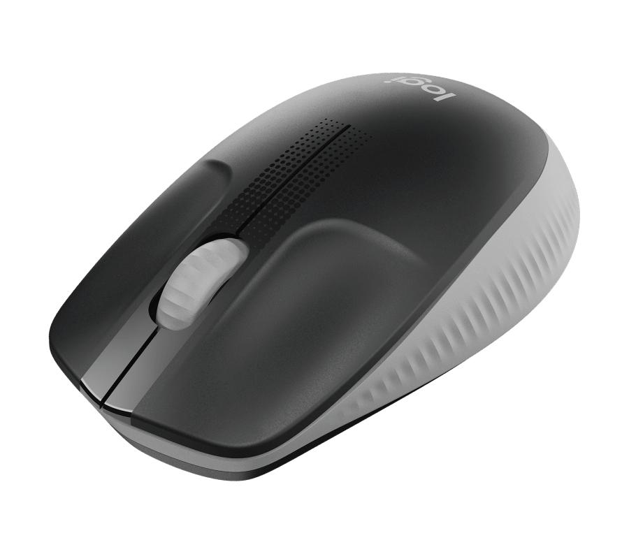 Безжична мишка Logitech M190 Full-Size сиво-черна 910-005906