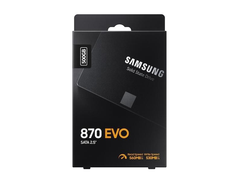 SSD диск Samsung 870 EVO 500GB 2.5" SATA MZ-77E500B/EU