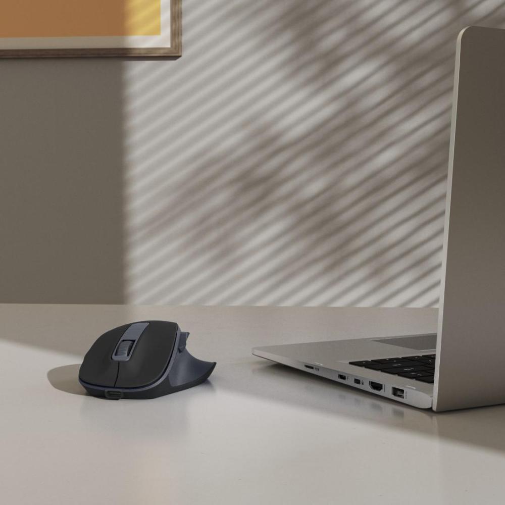 HAMA Безжична оптична мишка WM-500 Recharge , черна, 6 бут.,800/1200/1600 dpi, безшумна