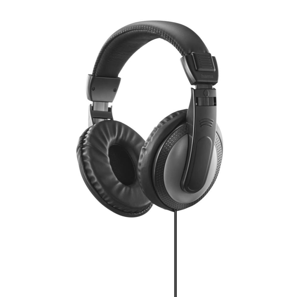 HAMA Стерео слушалки "Shell II", Over-Ear, 2m, черни