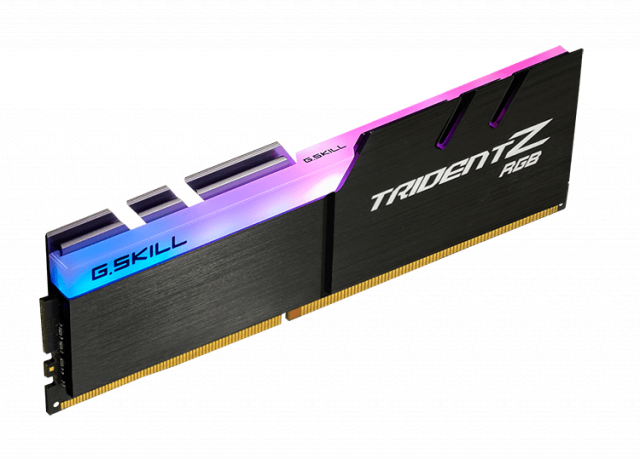 Памет G.SKILL Trident Z RGB 16GB(2x8GB) DDR4 PC4-28800 3600MHz CL16 F4-3600C16D-16GTZR