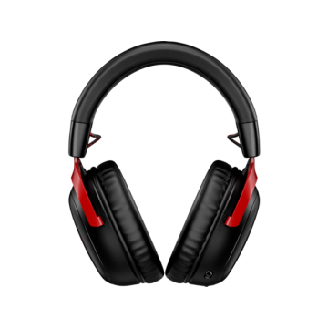 Геймърски слушалки HyperX, Cloud III, Безжични, Микрофон, Черно/Червено