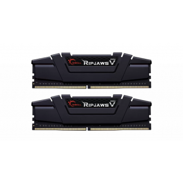 Памет G.SKILL Ripjaws V Black 32GB(2x16GB) DDR4 PC4-28800 3600MHz CL18 F4-3600C18D-32GVK