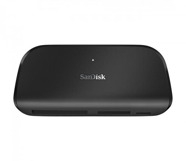 Четец за карти SanDisk SDDR-A631-GNGNN, USB3.0, Черен