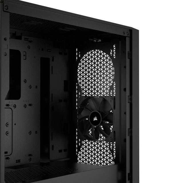 Кутия Corsair 3000D Airflow Mid Tower, Tempered Glass, Черна