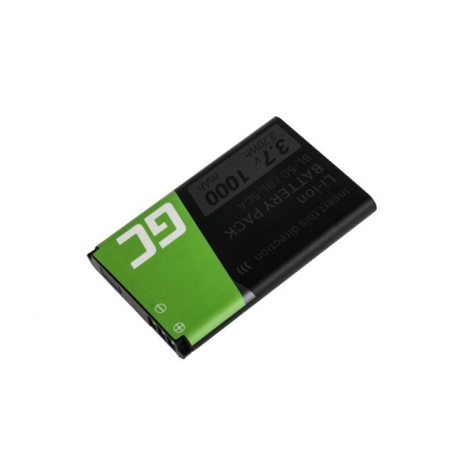 Батерия за телефон GREEN CELL BL-5C, за Nokia 105 2700 3110 5130 6230 E50, 3.7V, 1050mAh