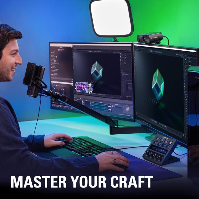 Контролер Elgato Stream Deck Plus - LCD Touch Panel