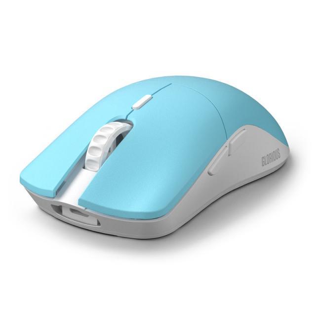 Геймърска мишка Glorious Model O Pro Wireless, Blue Lynx - Forge