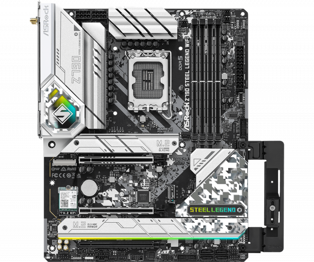 Дънна платка ASROCK Z790 Steel Legend Wi-Fi 6E, LGA 1700, DDR5, PCIe 5.0