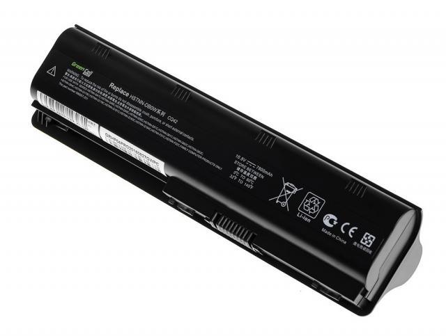 Батерия  за лаптоп GREEN CELL, HP G32/G42/G62/G72 Presario CQ31/CQ42 CB0W / DB0W 10.8V, 7800mAh, Черен