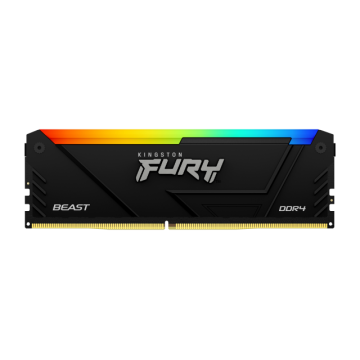 Памет Kingston FURY Beast Black RGB 32GB DDR4 3600MHz CL18 KF436C18BB2A/32