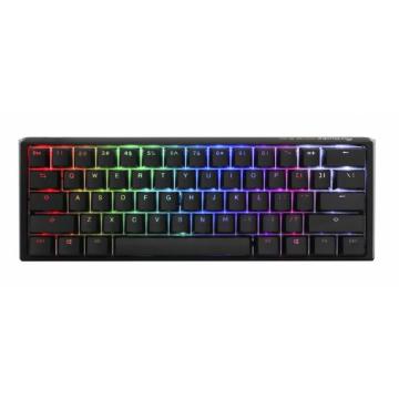 Геймърска механична клавиатура Ducky One 3 Classic Mini 60% Hotswap Cherry MX Speed Silent Red, RGB, PBT Keycaps