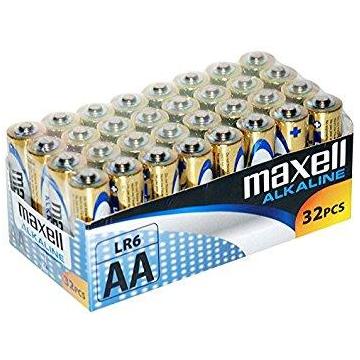 Алкални батерии MAXELL LR6 1,5V AA 32 бр. pack