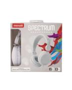 Слушалки с микрофон MAXELL HP SPECTRUM, SMS-10S, Бял