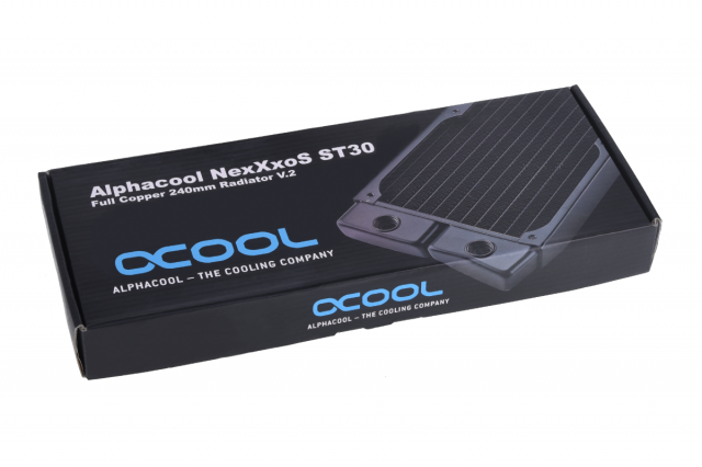 Радиатор Alphacool NexXxoS ST30 Full Copper 240mm radiator V.2