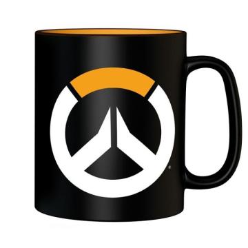 Чаша ABYSTYLE OVERWATCH Logo, King size, Черен