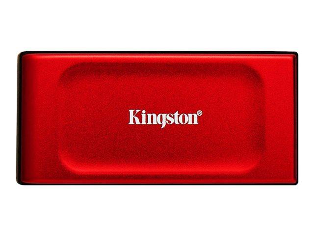 KINGSTON XS1000R 2TB SSD Pocket-Sized USB 3.2 Gen 2 External Solid State Drive Red