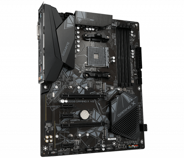 Дънна платка GIGABYTE B550 GAMING X V2 Socket AM4, 4 x DDR4, RGB Fusion, V2 (rev. 1.0)