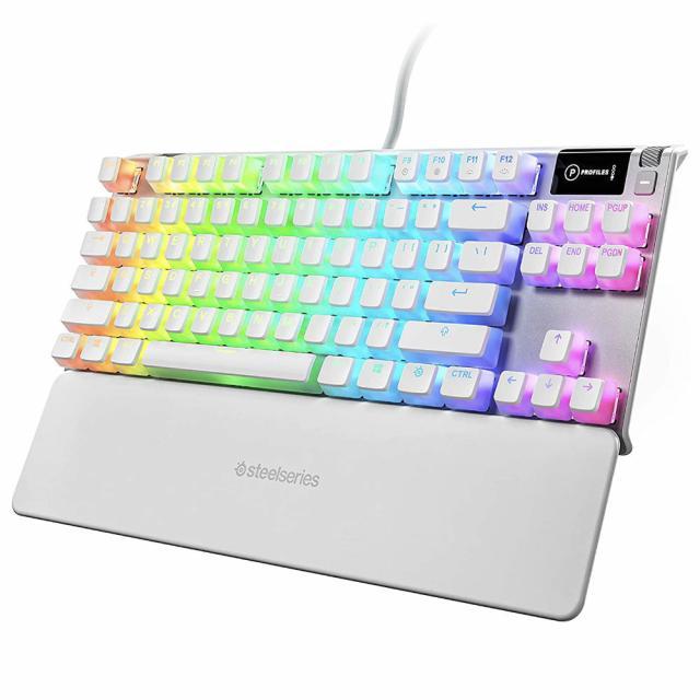 Механична Геймърскa клавиатура Steelseries Apex 7 Ghost TKL Red Switch