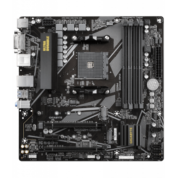 Дънна платка GIGABYTE B550M DS3H 1.x Socket AM4, 4 x DDR4