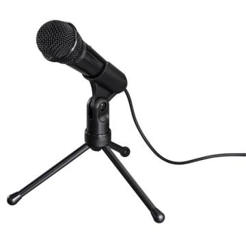 Настолен микрофон HAMA MIC-P35 Allround, за PC/лаптоп, 3.5 mm жак, Черен