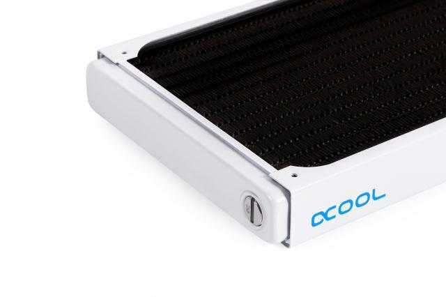 Радиатор Alphacool NexXxoS ST30 Full Copper 240mm Radiator V.2, White Special Edition