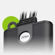 Превключвател KVM ATEN CS22HF, Дву портов USB HDMI