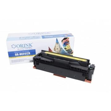 Тонер касета ORINK CF412XY, HP LJ PRO MFP M452/477/ Canon CRG-046H, 5000 k, Yellow