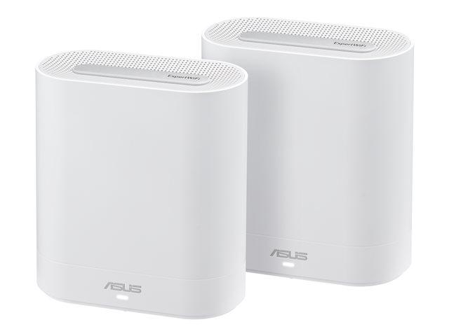 ASUS Tri-Band WiFi 6 Mesh WiFi System suitable for all businesses 2 pack white