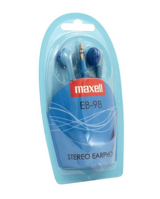 Слушалки  MAXELL EB-98 , In-Ear, Син