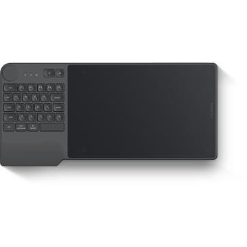 Графичен таблет HUION Inspiroy Keydial KD200, USB-C, Bluetooth, Metal Grey