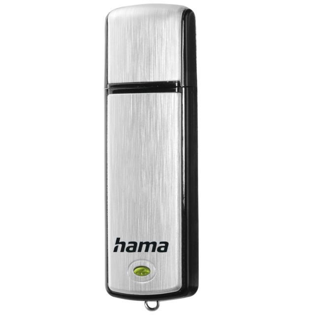 HAMA "Fancy" USB флаш памет, USB 2.0, 16 GB, 10MB/s, сребрист