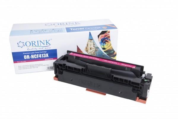 Тонер касета ORINK CF413XY, HP LJ PRO MFP M452/477/ Canon CRG-046H, 5000 k, Magenta