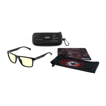 Комплект GUNNAR x Call of Duty Alpha Edition - Onyx/Infrared - Amber - Очила + калъф