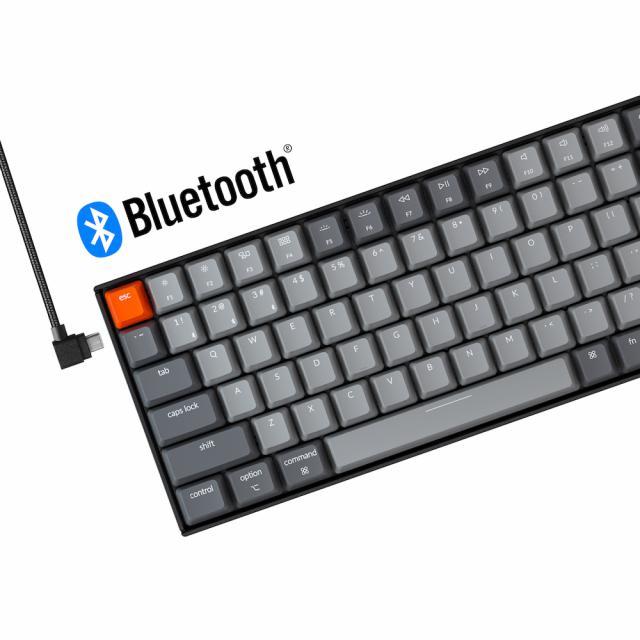 Геймърска Механична клавиатура Keychron K4 Hot-Swappable Full-Size Gateron Brown Switch White LED Gateron Brown Switch ABS