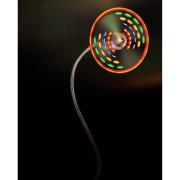 Вентилатор за лаптоп HAMA, USB, LED, Светещ в 5 цвята
