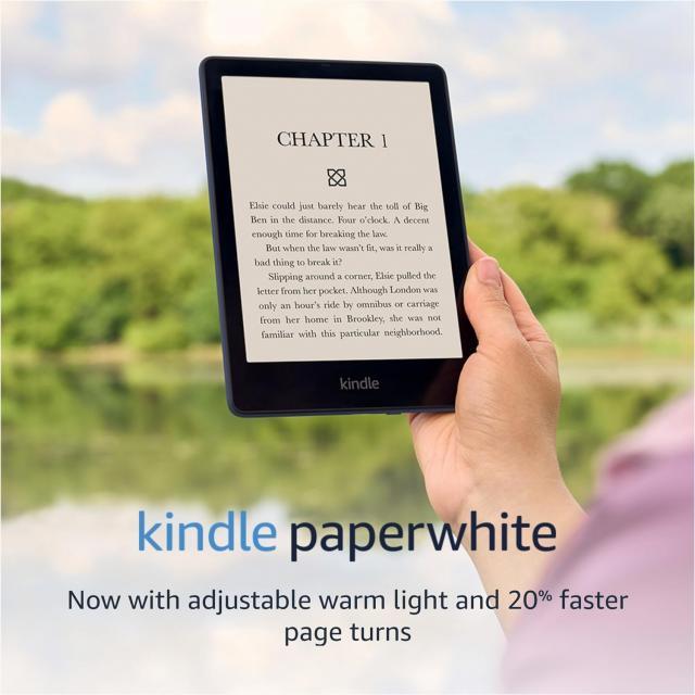 eBook четец Kindle Paperwhite 6.8", 16GB, 2023, 11 генерация, IPX8, Зелен