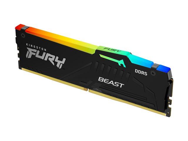 KINGSTON 16GB 5600MHz DDR5 CL40 DIMM FURY Beast RGB