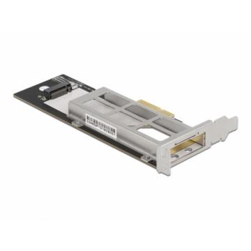 Подвижна стойка Delock PCI Express Card за 1 x M.2 NMVe SSD, Нисък профил