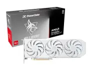 Видеокарта Powercolor AMD Radeon Hellhound RX 9060XT Spectral White 16GB GDDR6