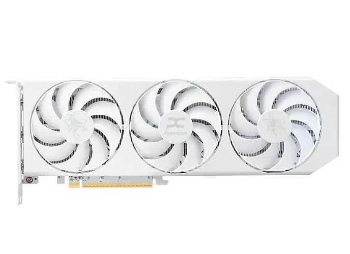Видеокарта Powercolor AMD Radeon Hellhound RX 9060XT Spectral White 16GB GDDR6