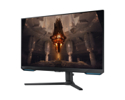 Монитор Samsung Odyssey G7 G70B 32 inch, IPS UHD 3840x2160, 144Hz, 1 ms, HDR 400, G-Sync Compatible, DisplayPort, HDMI, Черен