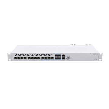 Комутатор Mikrotik CRS312-4C+8XG-RM