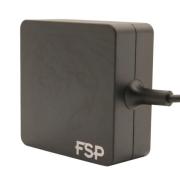 Универсално захранване(зарядно) за лаптоп FSP NB 65W, USB Type-C, Черен