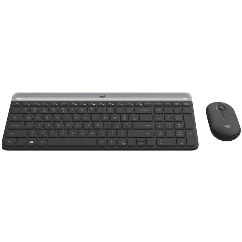 Комплект безжична клавиатура и мимшка Logitech MK470 USB 920-009204