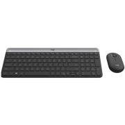 Комплект безжична клавиатура и мимшка Logitech MK470 USB 920-009204